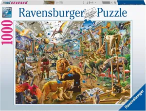 - 1000 Pieces Ravensburger Puzzle mackerel sequester - Chaos in The Gallery 