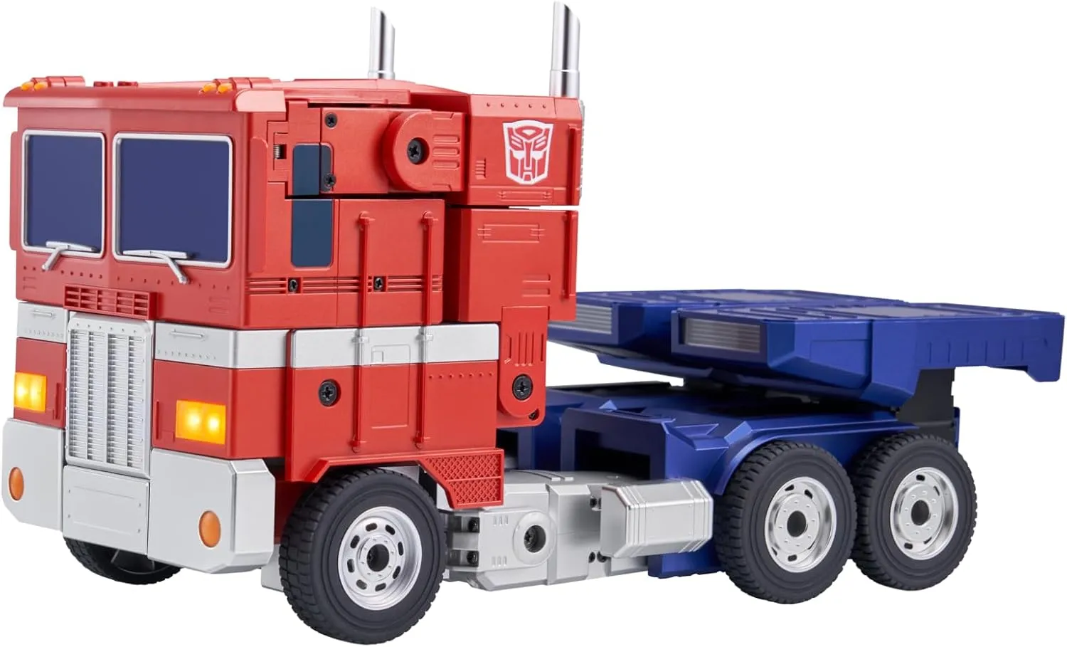 - Auto-Converting Programmable Transformer Robot Toy, for Transformers Fans and Enthusiasts, aloft alter dramatic 16 Inc Robosen Optimus Prime Elite 