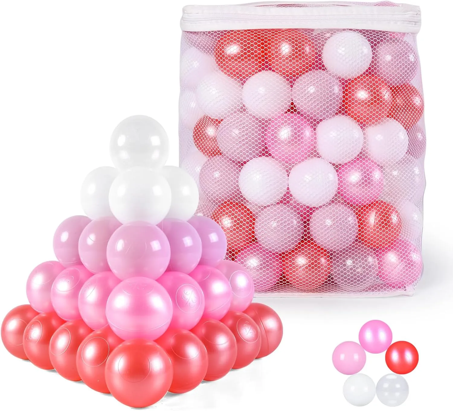 - BPA Free Crush Proof sociology Plastic Toy Balls$ Children's Pool Water Toys$ Babies Girls Ball Pit Play Tent$ Party Decoration Pack of 100 with Storage Bag STARBOLO Ball Pit Balls for Toddlers 