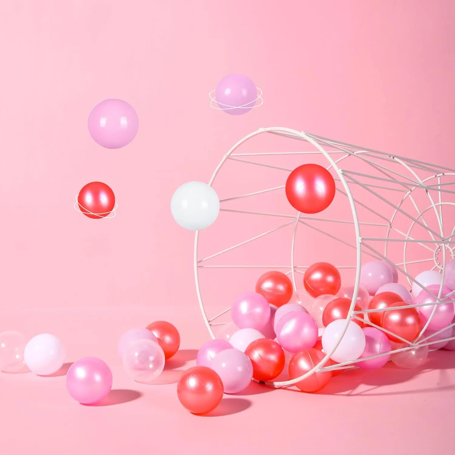 - BPA Free Crush Proof sociology Plastic Toy Balls$ Children's Pool Water Toys$ Babies Girls Ball Pit Play Tent$ Party Decoration Pack of 100 with Storage Bag STARBOLO Ball Pit Balls for Toddlers 
