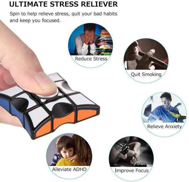 🎅( Early Christmas Sale - Save 50% OFF) Fingertip Gyro Cube -Buy 5 Get 5 Free & free shipping- $4.9 Each Only Today!