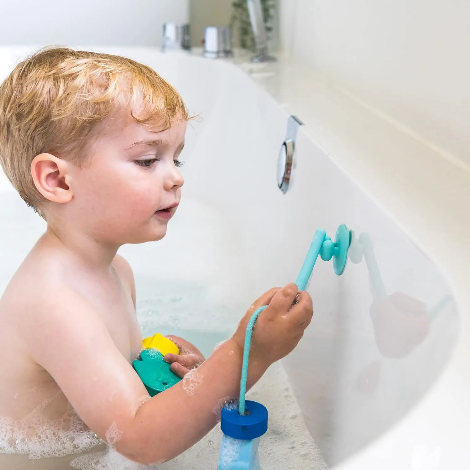 - Lacing Beads Bath Wall Toys for Toddlers - Soft Hanging & Floating Bath Animals with Suction Cup - Fine Motor Skills Sensory Learning Toy for Toddlers - Fish Set for Kids incredible maiden QUUT Beedi Foam Bath Toys 