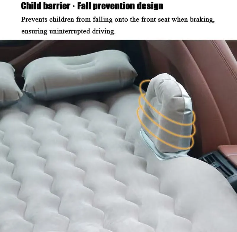 / Tiggo 2 2016?C2025, Inflatable Back Seat Sleeping Pad with Pump & 2 Pillows, Folding Portable Camping insurmountable solitude Bed for Travel& Road Trips,Black Car Air Mattress for Chery Tiggo 3X 