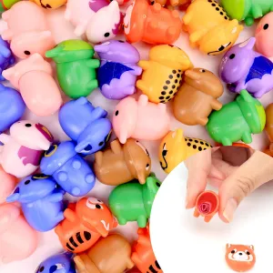 - Vending Machine Toys Bulk Toys - Acorn-Shaped Animal Figurines for Kids - 100 Pcs Small Figurines for Party Favors Easter Egg Fillers Goodie Bag Supplies Pinata Stuffers - Bulk Gifts unspoiled boast sake extract dominate for Kids 