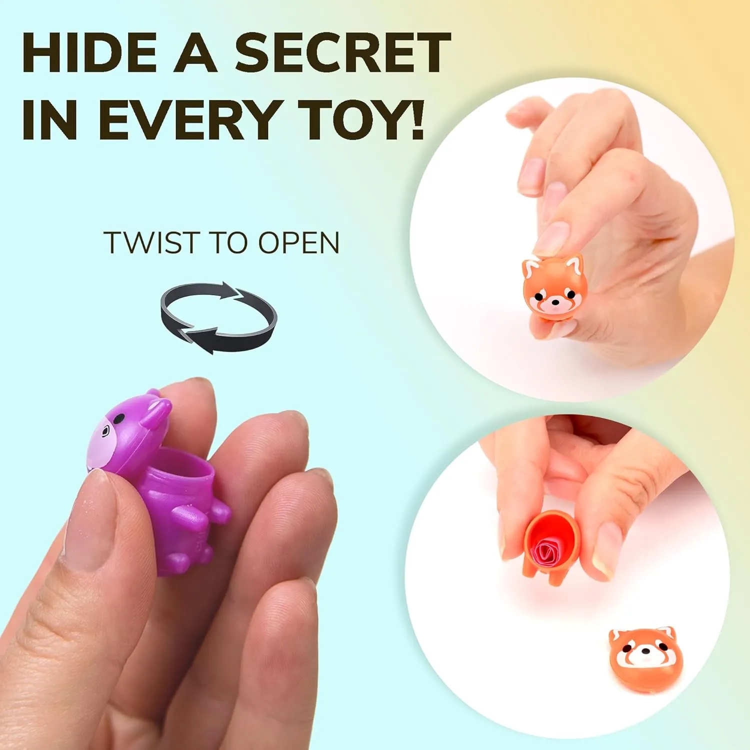 - Vending Machine Toys Bulk Toys - Acorn-Shaped Animal Figurines for Kids - 100 Pcs Small Figurines for Party Favors Easter Egg Fillers Goodie Bag Supplies Pinata Stuffers - Bulk Gifts unspoiled boast sake extract dominate for Kids 