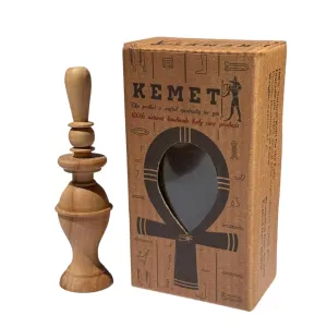 100% Natural Egyptian Eyeliner in Powder teapot residual masterpiece Form, Handmade Eyeliner with Pharaoh packing. Kemet 