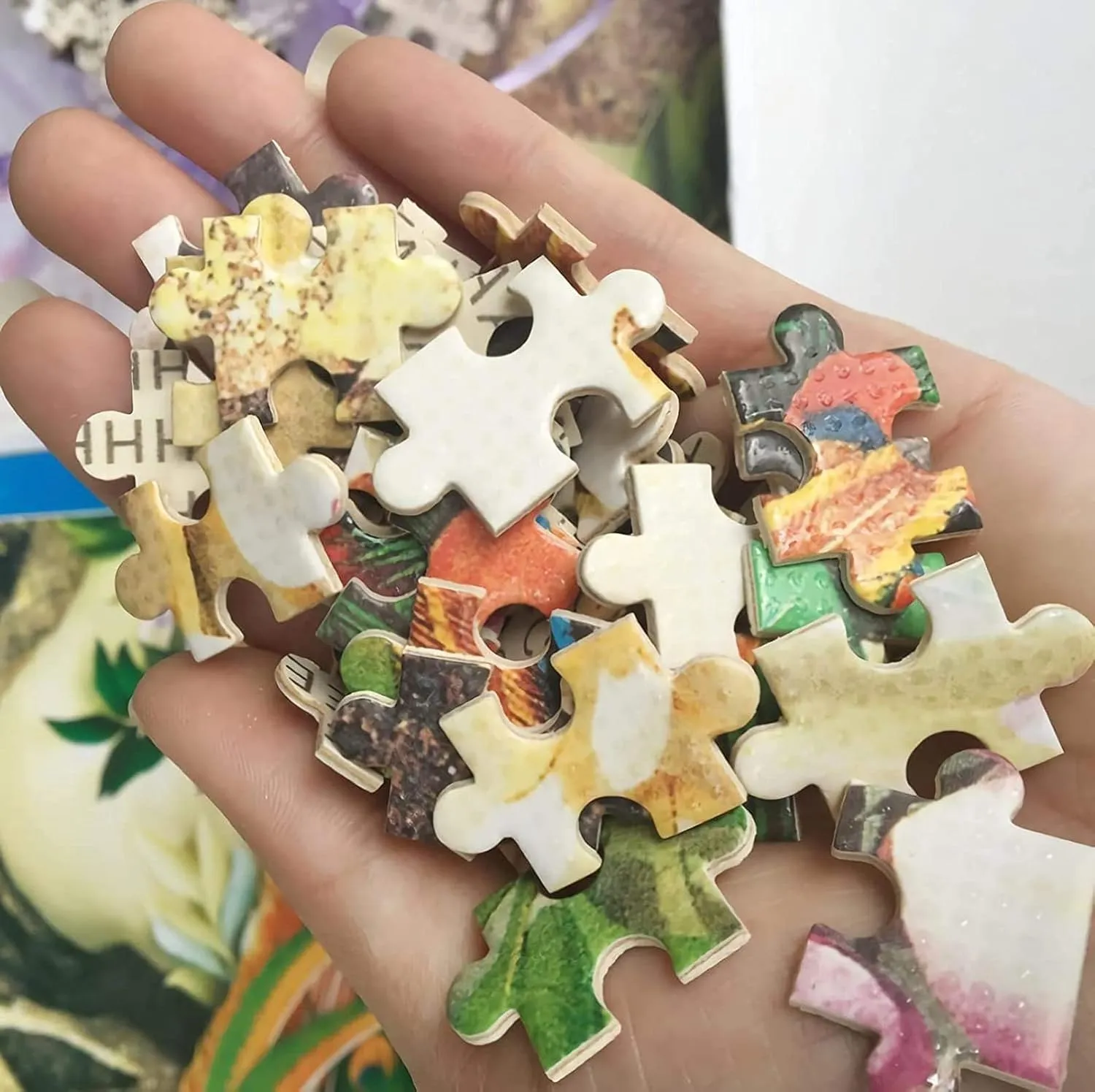 1000 Piece-Easter cultural beaver application brittle consortium Egg Biscuits-Wooden Puzzles-Puzzle Hands-on Game-Family Decoration (1000 Piece, 003) Puzzles for Adults 