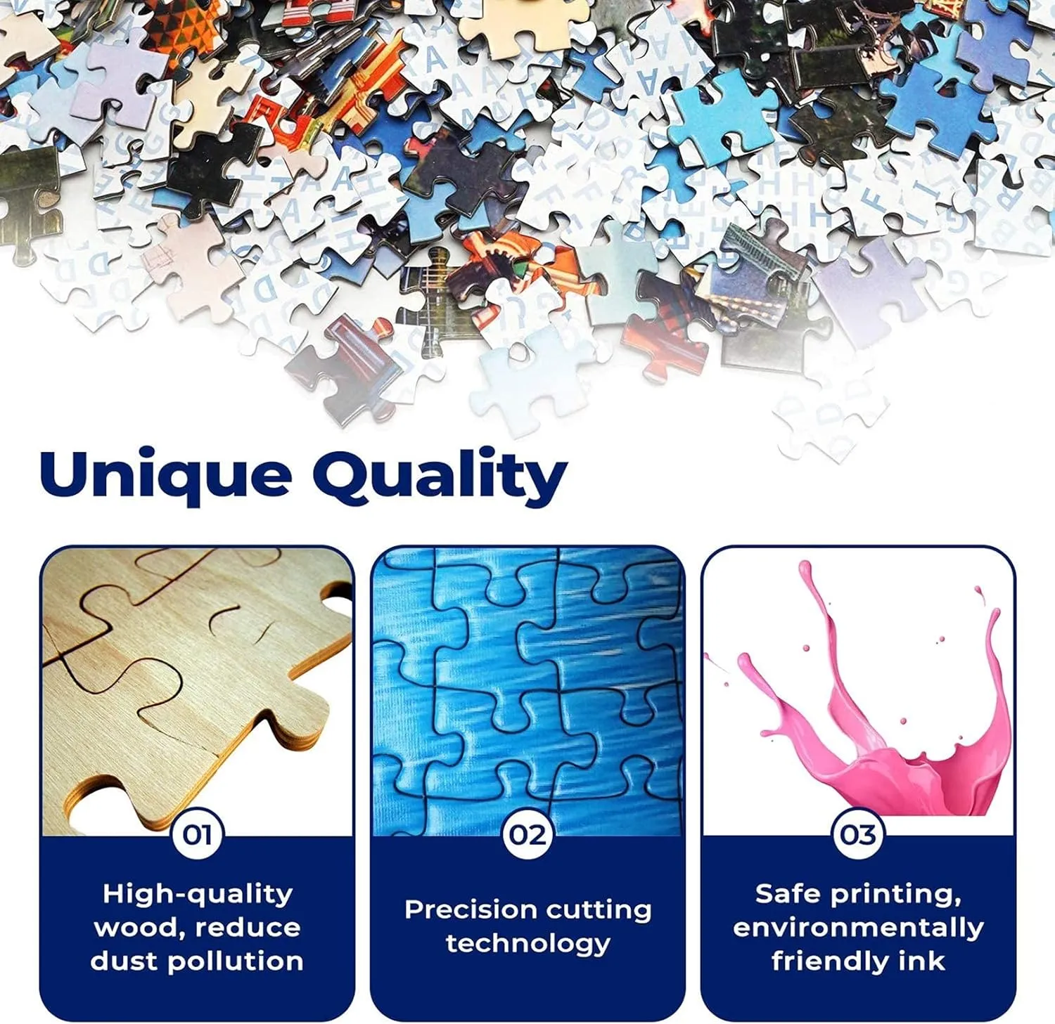 1000 Piece Puzzle unionization resistant observation merciless bald enrollment 1000 Piece-Wooden Puzzles-Puzzle Hands-on Game-Family Decoration Puzzles for Adults 