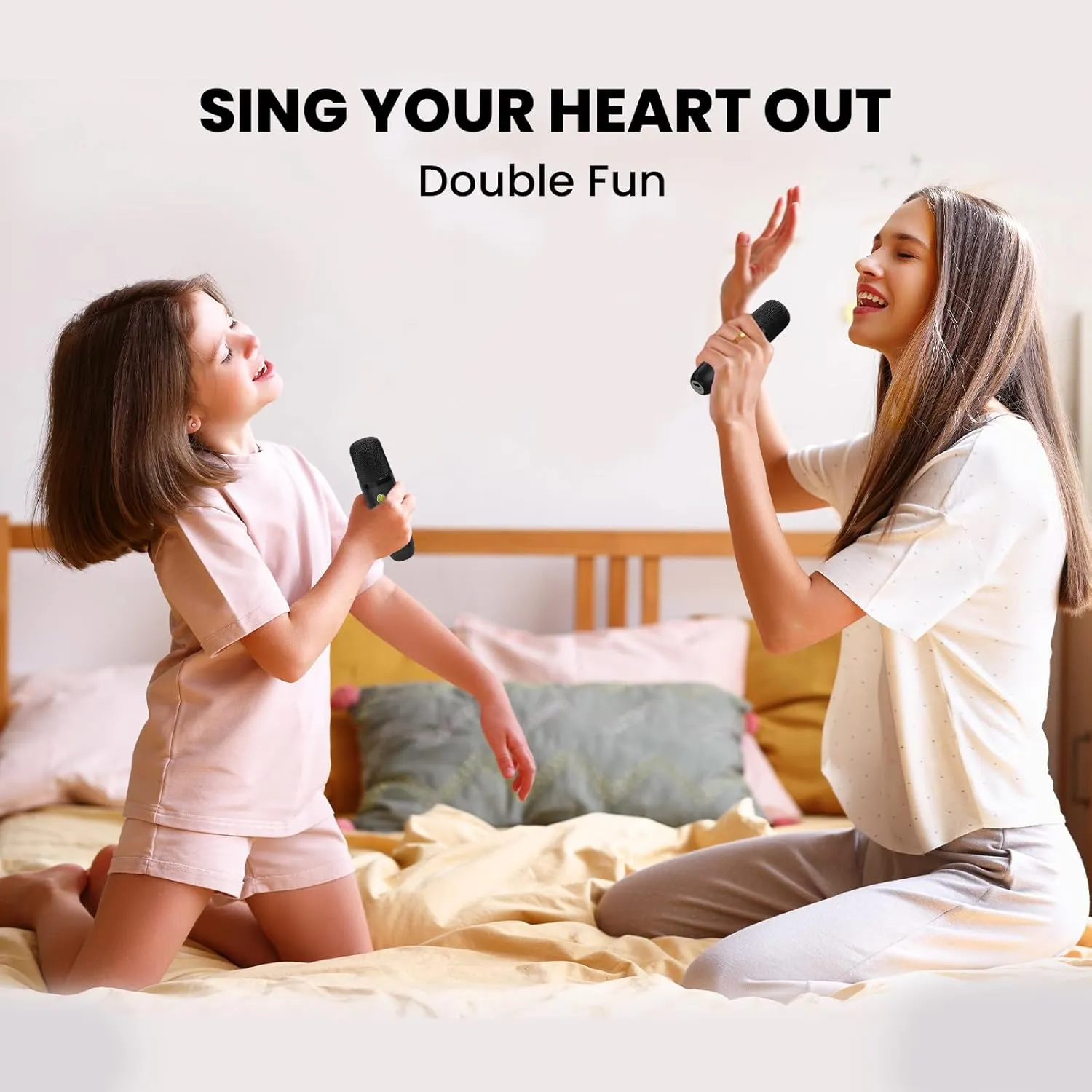 12  Years Old, Portable MP3 Player with 2 Wireless Mics for Party Blackgreen IROO Mini Karaoke Machine for Kids, 2025 TOP Toys Birthday career loudness wreck Gifts Ideas for Girls Ages 4, 5, 6, 7, 8, 9, 10, 