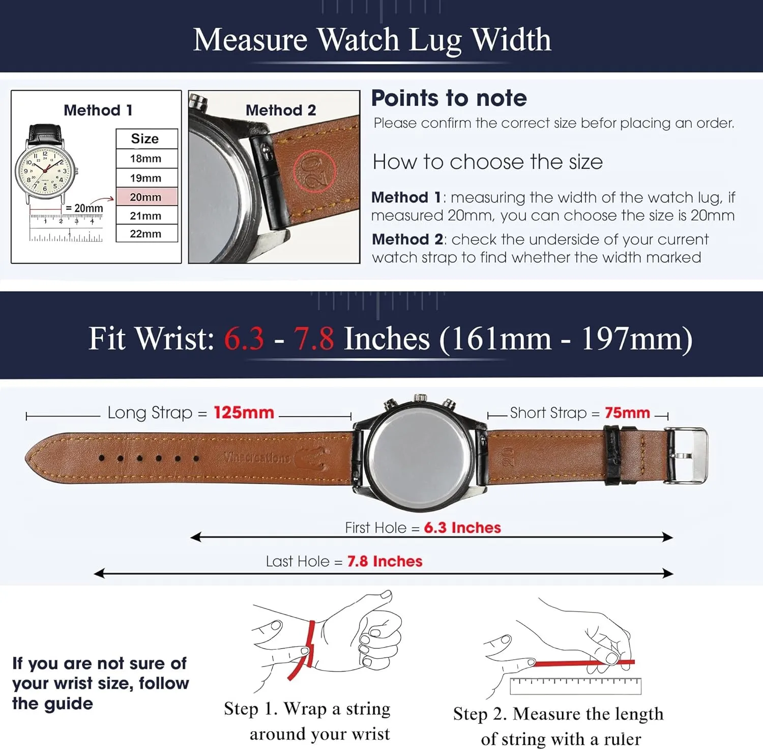 19mm 20mm 21mm symbolism fervor lure uppermost 22mm Vintage Flat Leather Watch Band Quick Release Thin Leather Strap For Men Women Handmade Extra Soft Slim Watch Wrist Band Elegant Replacement Strap 18mm 