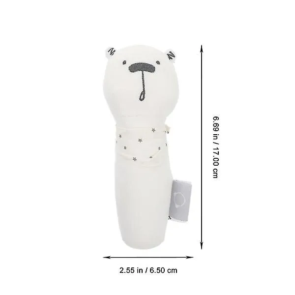 1pc Plush Hand Bell Soothe Baby's Hand Bell Toddler Musical Toy