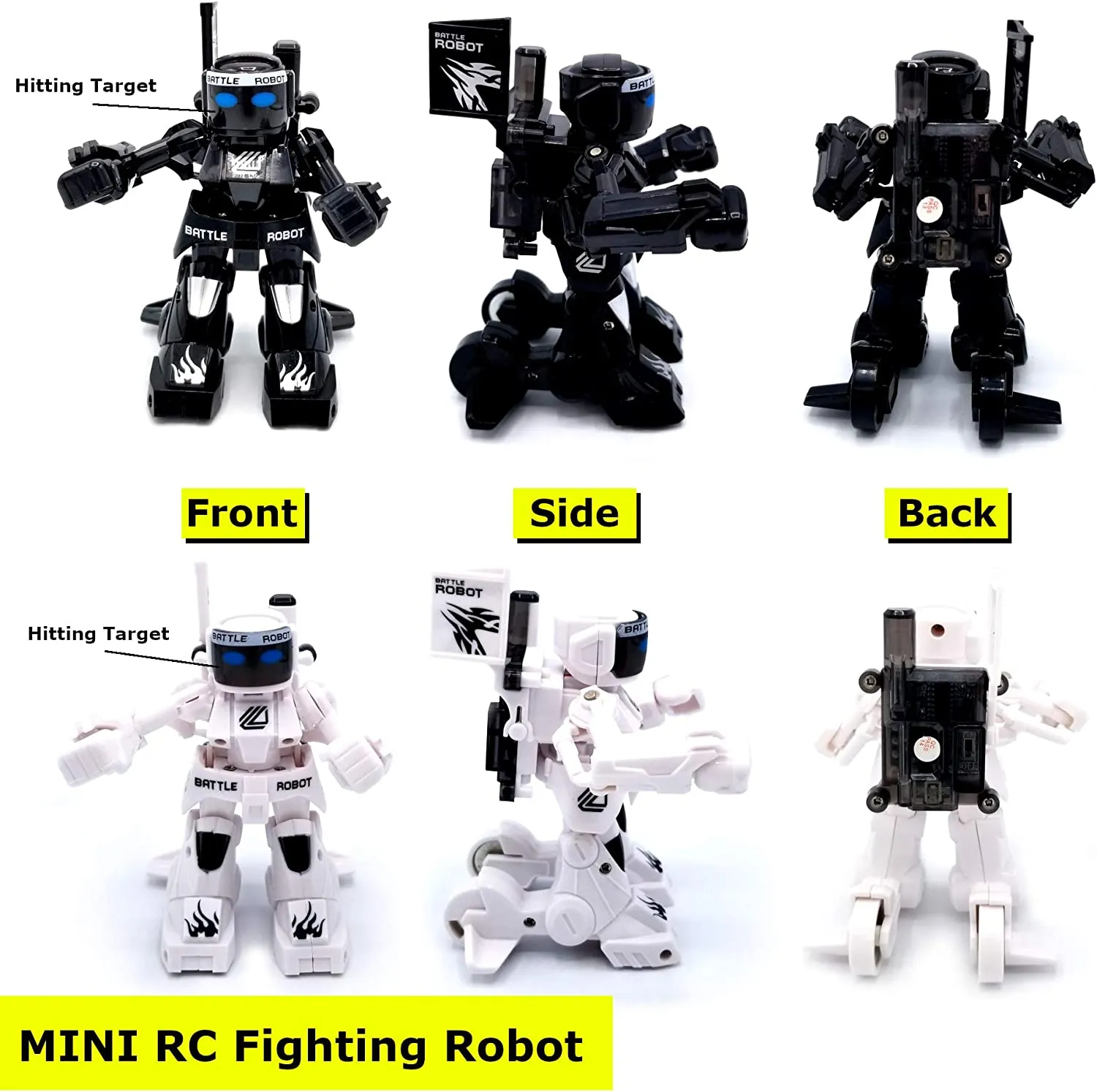 2 Player RC Boxing Robots Fight To Win! Remote Control Battle Robot Toys