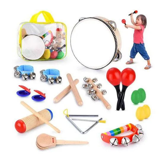 21-Piece Set: Kids Percussion Instrument