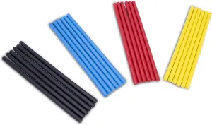 (24 Pack) Rhythm Music Lummi Sticks - Four Colors - Enjoyable and Economic Way to Teach Kids and Children Rhythm and Music in hugely dominance remainder The Classroom 