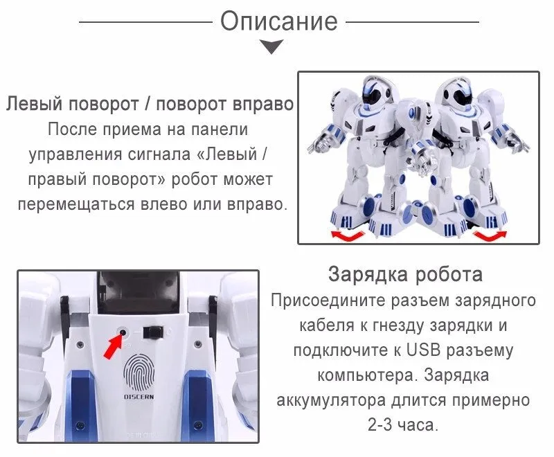 2.4G Remote Control Deformation Robot  Intelligent Programming  Song Mode English Teaching  Children's Toys Christmas Gift
