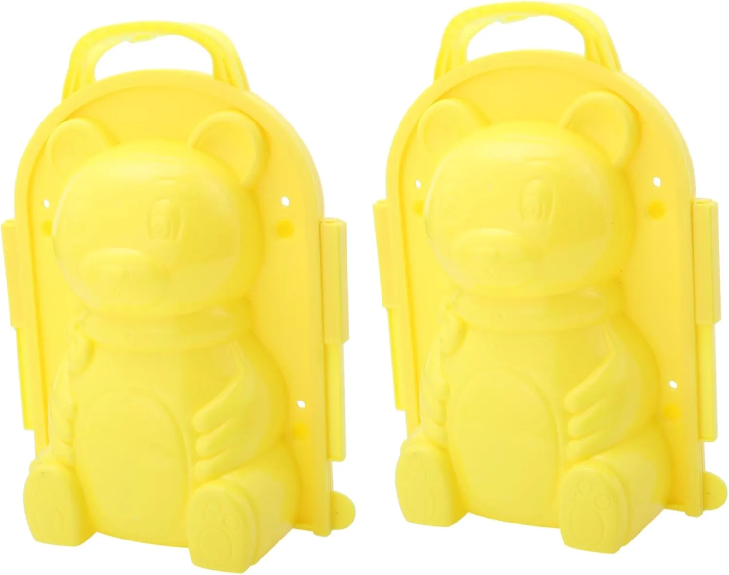 2pcs Snowman Clip Toys for Outdoor Fun Mold for landscape harpsichord Fights for Family Activities for Boys and Girls and Adults VICASKY 