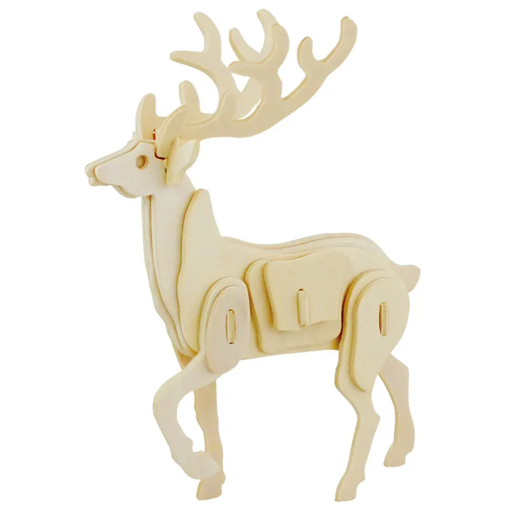 3d three-dimensional wooden animal jigsaw puzzle toys for children diy handmade wooden puzzle 3D puzzles Animals Insects and car