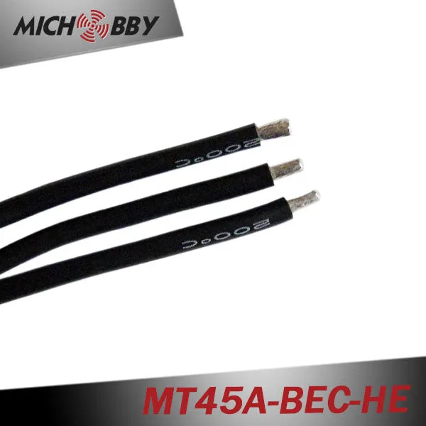 45A 4S ESC Brushless Electric Speed Controller for RC Airplanes Helicopters MT45A-BEC-HE