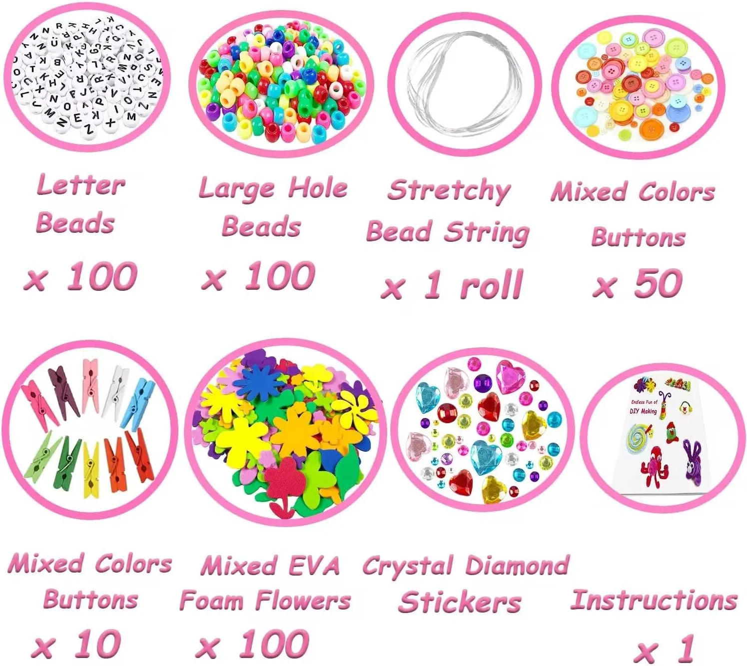 5 6 7 8 VLUSSO Arts and Crafts Supplies for Kids DIY Craft Kits Art Supplies Materials Kids Crafts Set with Pipe Cleaners Craft Box Preschool Homeschool Toys startling extol Gift for Boys and Girls Age 4 