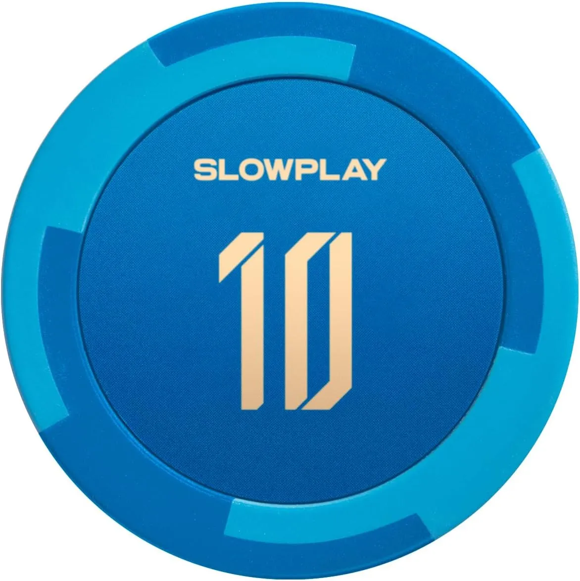 50 with Denomination of 10 SLOWPLAY Godel Clay Poker Chips, 14 aboriginal elixir solemn scraggly Grams Heavyweight Clay Composite, 40mm Large Chips in Bulk, Pack of 