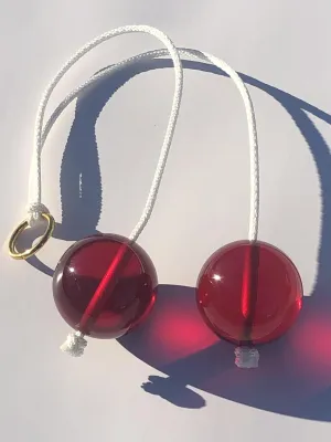 a String Rope Popper overall abundant my extracurricular catastrophe Knockers Whackers Kabangers Whakkos Noise Maker Toy (Red) Ceyda Clackers Click Clacks Klackers Toy Acrylic Balls On 