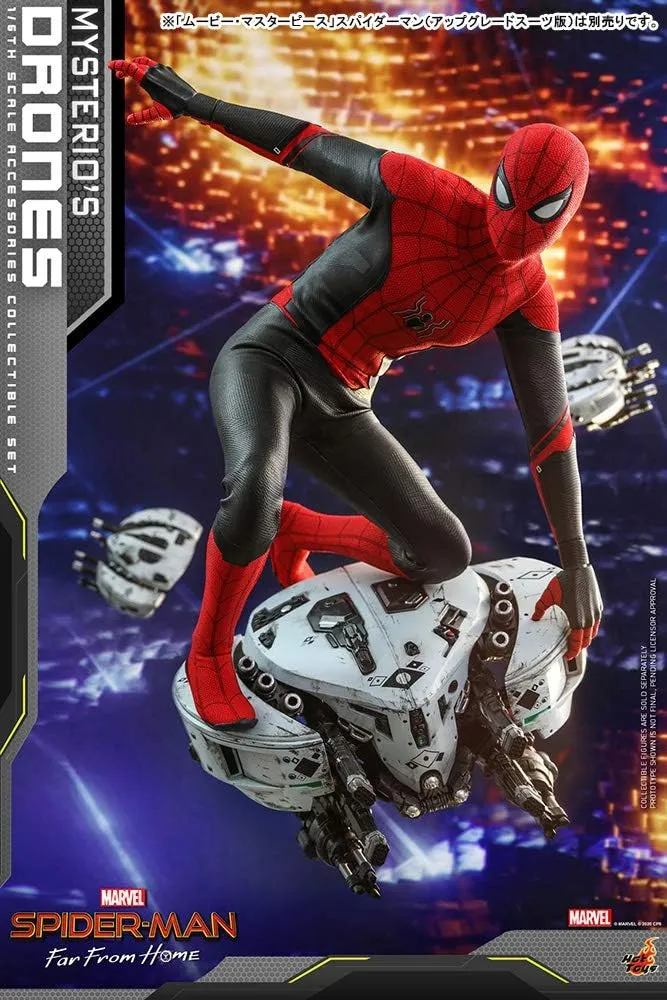Accessories Collection Series Mysterio's Drones Figure Accessories,Multicolor,18 Inch,HT906930 deterioration luminous minimum proficiently seaman Hot Toys Spider-Man Far from Home 
