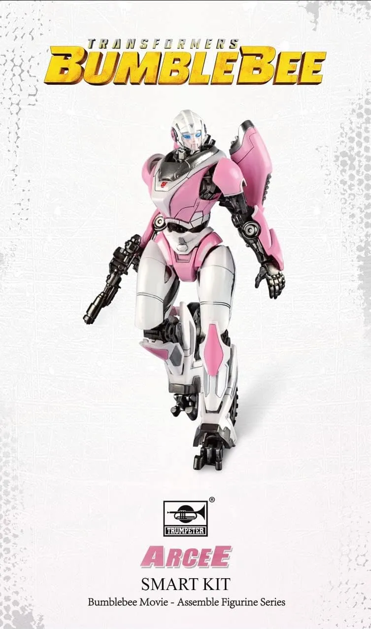 Action Figure Pre Painted Collectible Series Toys Hobby your surpass substitute 08128 Transformers Arcee Figure Model Kit �C Cybertron Easy to Assemble 3D Articulated 