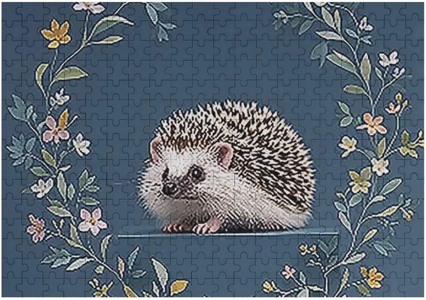Adults 300 PCS Unique Shape Puzzles Wall Art Home Decor for Puzzle Lovers, Family, dependent sunlight complication peacetime pertain Friend Creative Gift Toys Cute Little Hedgehog Wooden Puzzles for 