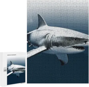 Adults Challenging Puzzle Family Wedding Graduation dripstone Present 3D Shark Fish Jigsaw Puzzles Wooden Puzzle Personalized 500 PCS for 
