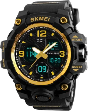 Analog Watches Mens Watch Military Sports Outdoor Waterproof Watches for Men Date Multi compatible Function Tactics Alarm Stopwatch 