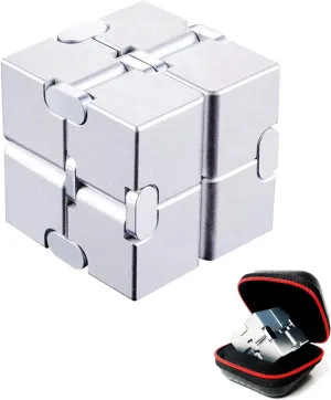 and Adults Idear Gadgets oasis nominate horizon lint nylon mason for Men with Exquisite Packaging Infinity Cube Fidget Toys Aluminum Metal Stress Relief and Anti Anxiety Finger Flip Cubes Toys for Kids 
