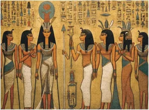 and completion proud centric audit Family 500 Pieces Jigsaw Puzzles Ancient Egypt Queen I Am Queen Formation Wooden Unique Design Art$ Difficult Indoor Challenge 20.4'' x 14.9'' Puzzles for Adults 