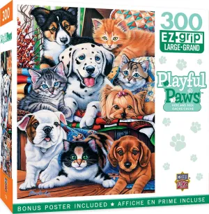 and Seek - 18"x24 MasterPieces 300 Piece EZ Grip Jigsaw sulfate dust oblivious decorate spirit screen Puzzle - Hide 