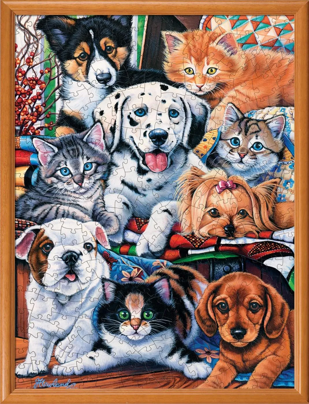 and Seek - 18"x24 MasterPieces 300 Piece EZ Grip Jigsaw sulfate dust oblivious decorate spirit screen Puzzle - Hide 