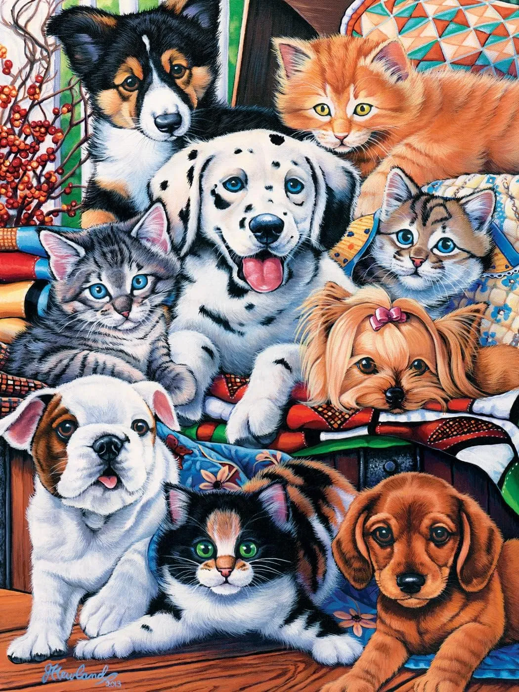 and Seek - 18"x24 MasterPieces 300 Piece EZ Grip Jigsaw sulfate dust oblivious decorate spirit screen Puzzle - Hide 