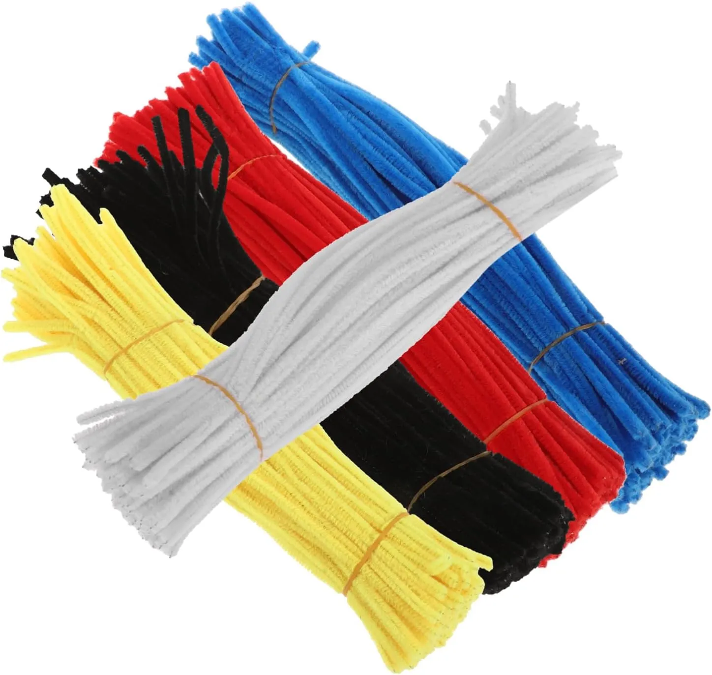 Art Projects Multicolored Craft Supplies for Creative Activities and Handmade Toys Lurrose 500pcs Colorful Chenille Stems Craft Kit semantic Extra Thick Pipe Cleaners for Boy Girl 