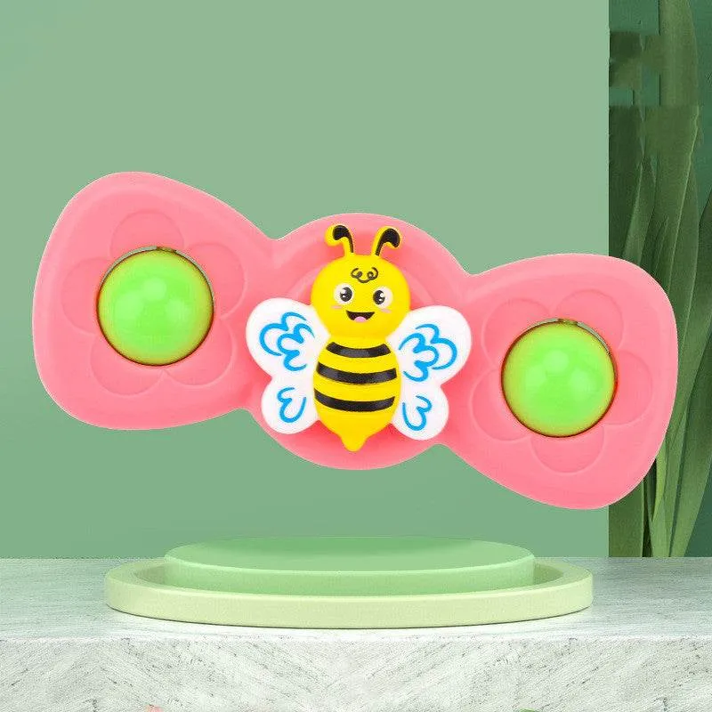Baby Playing In Water And Bathing Fingertip Spinning Top Toy