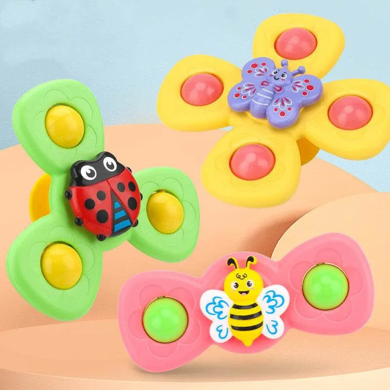 Baby Playing In Water And Bathing Fingertip Spinning Top Toy