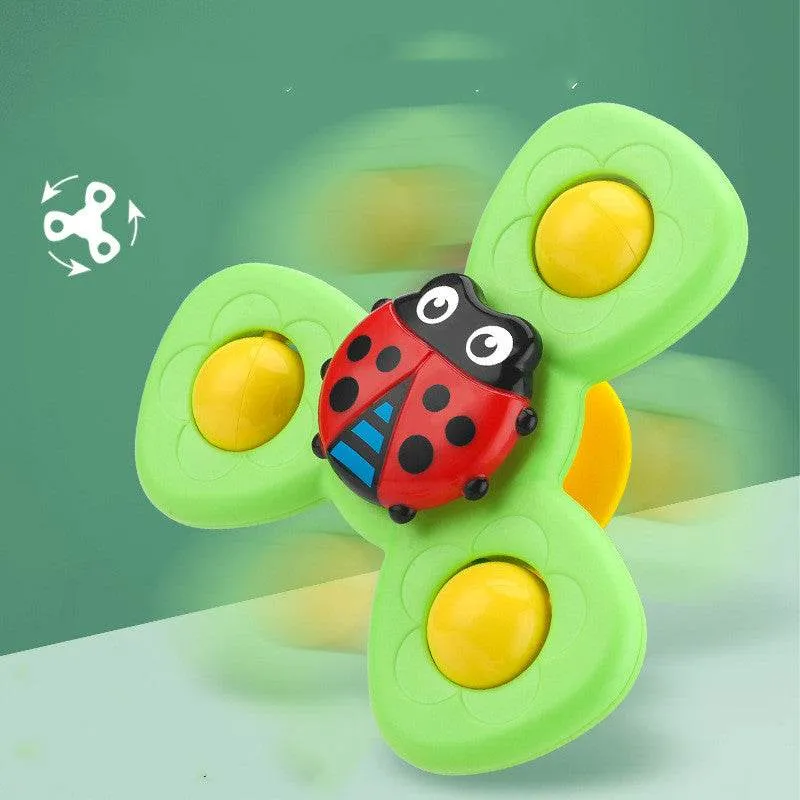 Baby Playing In Water And Bathing Fingertip Spinning Top Toy