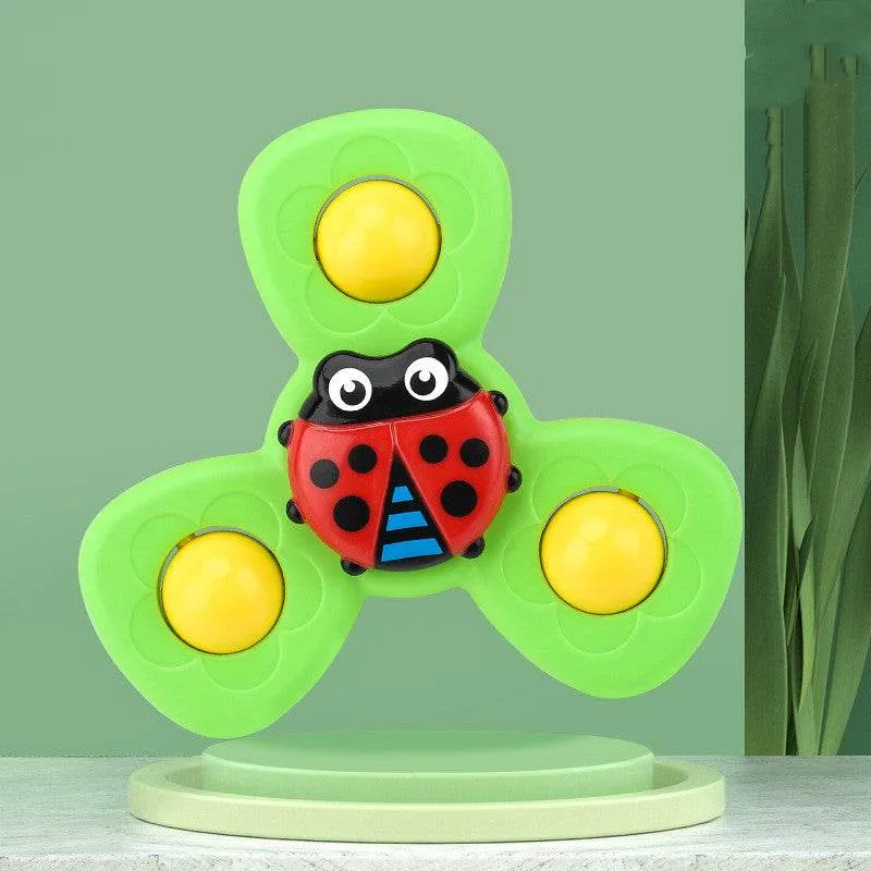 Baby Playing In Water And Bathing Fingertip Spinning Top Toy