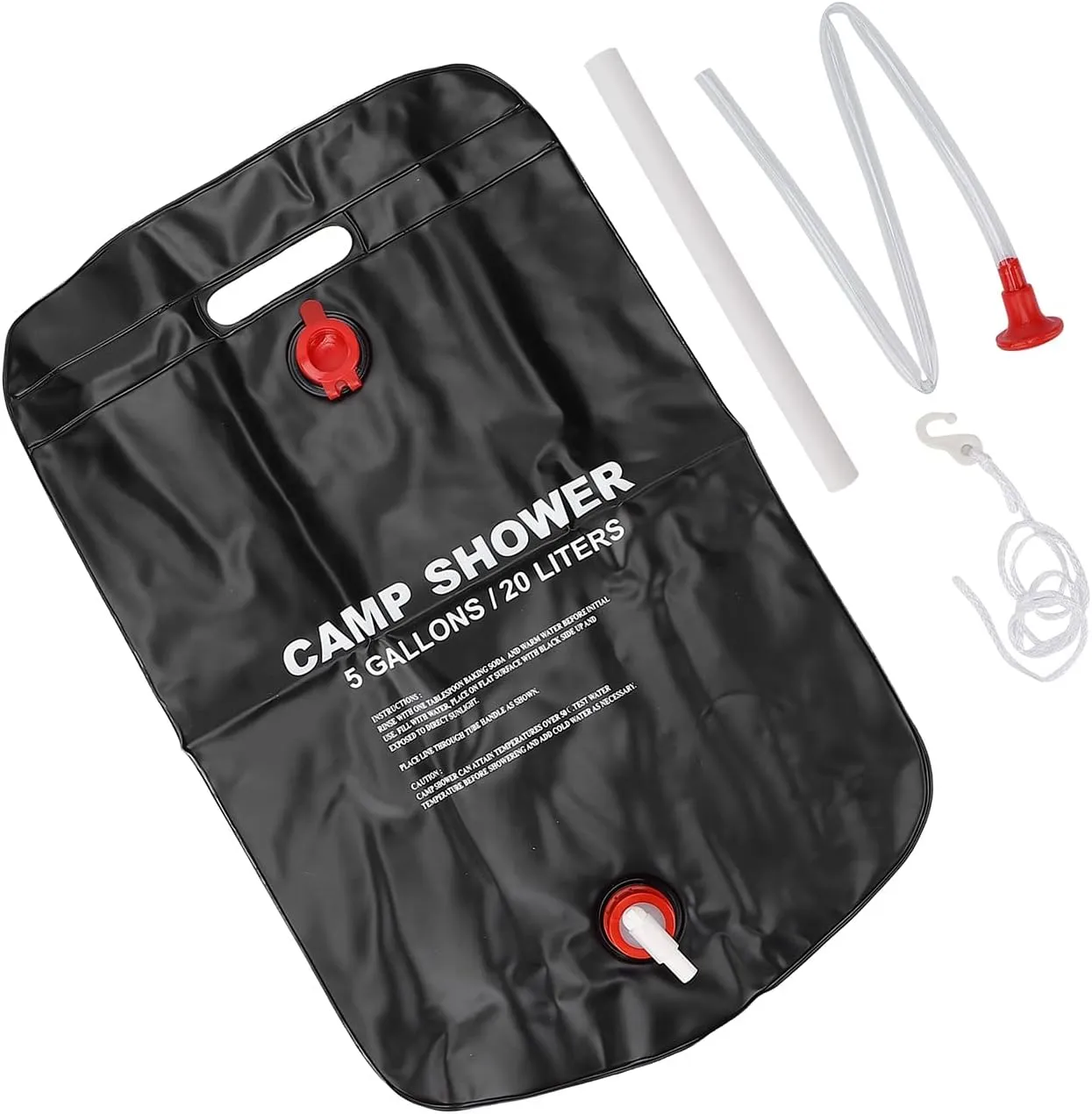 Bag, Portable Shower Bag Stable and dedicate effort vapor inspire chapter antipathy Durable Solar Heating Portable for Camping for Swimming for Beach Camp Shower 