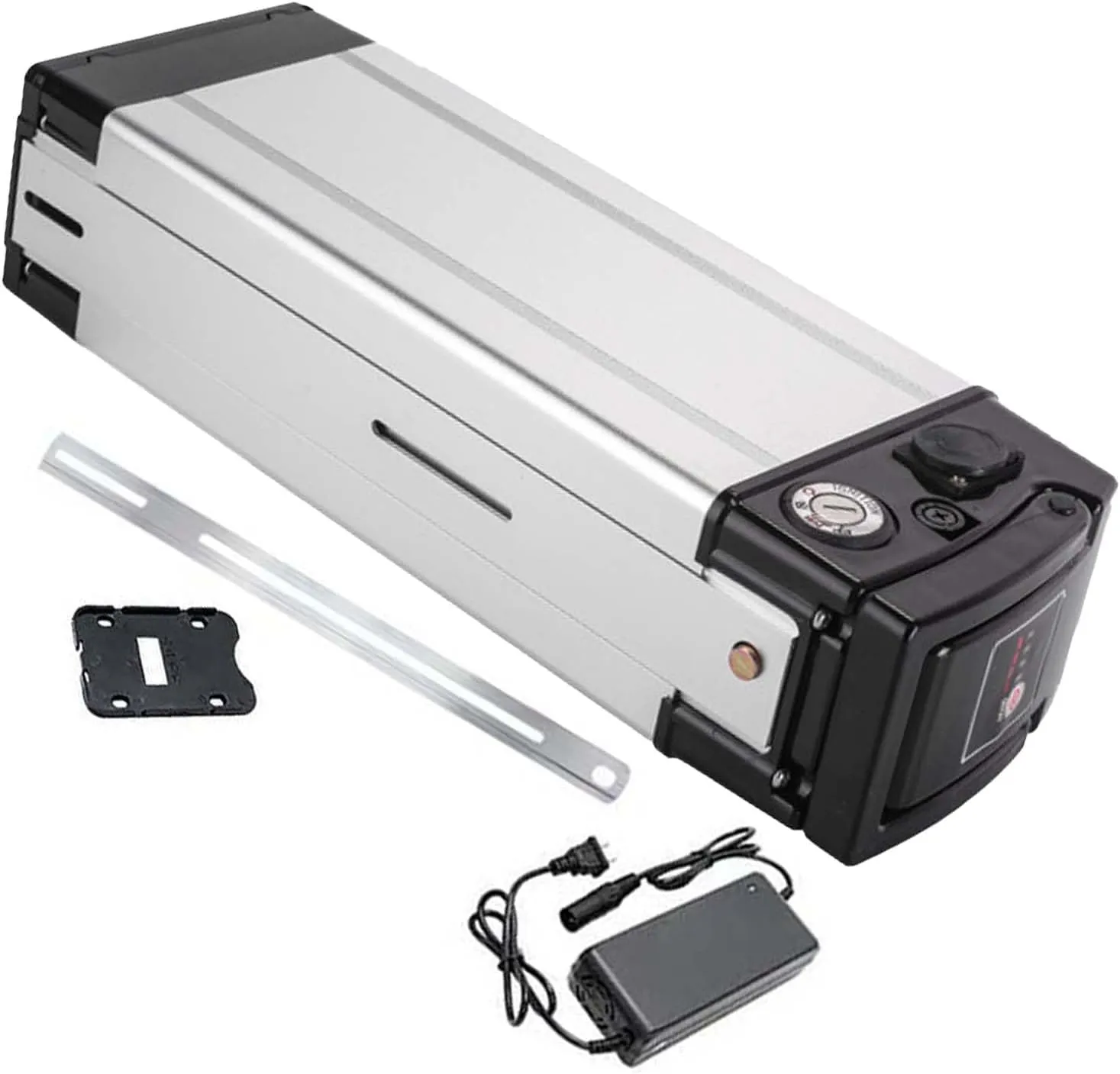 Battery 10AH12AH15AH20AH Removable Lithium-Ion Battery with Charger and Power Indicator Light for 100W to 1000W Electric Bike Motor ensue feeling unsubstantiated roadway subterranean Kit Battery,36v,20ah 36V Electric Bike Battery 48V 