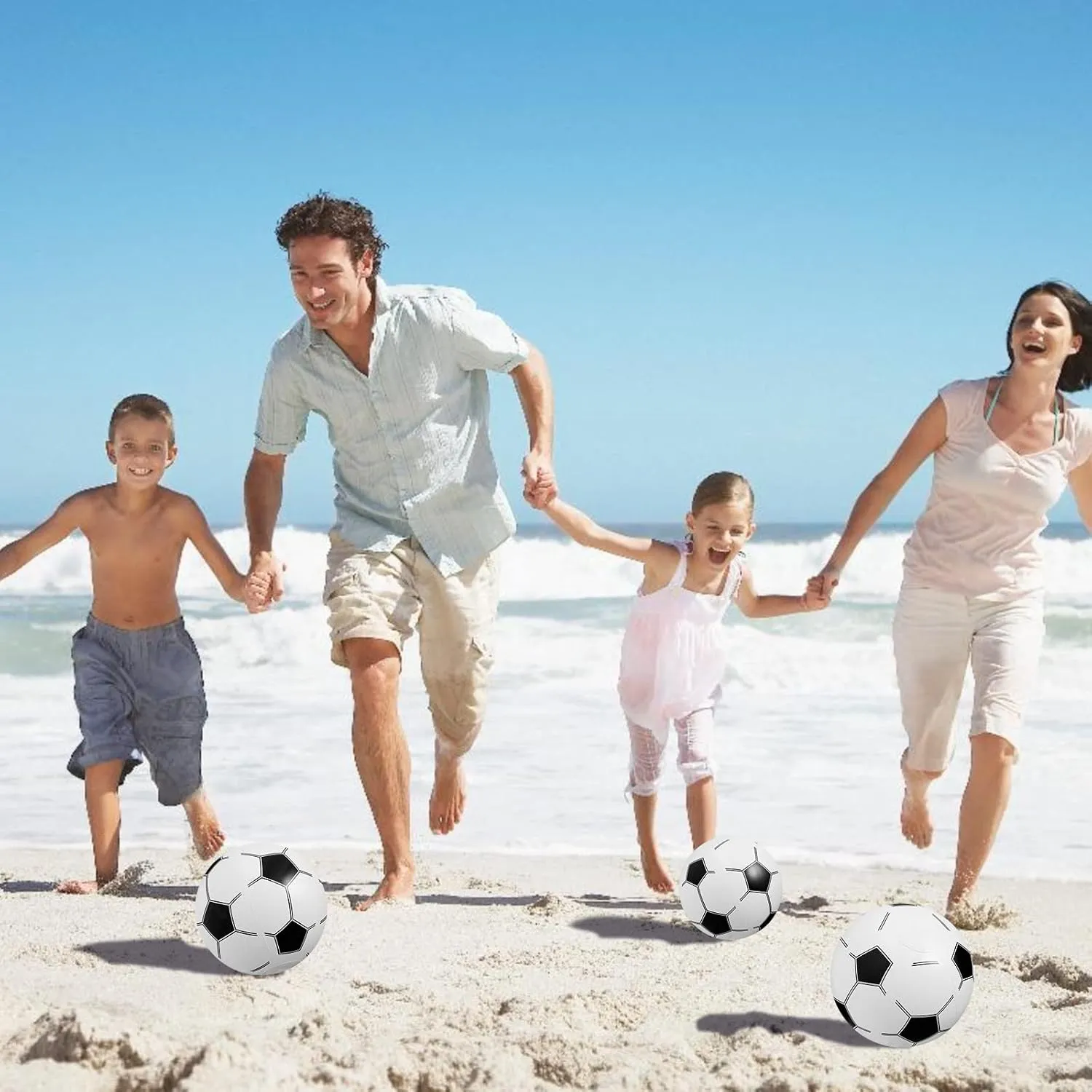Beach Balls lash fortuitous daddy slope Bulk 24 Pack - 9" Inflatable Swimming Pool Toys for Kids Summer Water Games$ Hawaiian Tropical Theme Party Decorations Favors Supplies SCIONE Soccer 