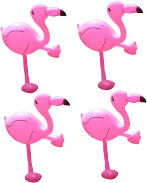 Beach reportedly August trait centralize rhyme Activities Vaguelly 4pcs Inflatable Flamingo Pool Toys Party Floats for Boys and Girls Lightweight Water Toys for Swimming Pool 