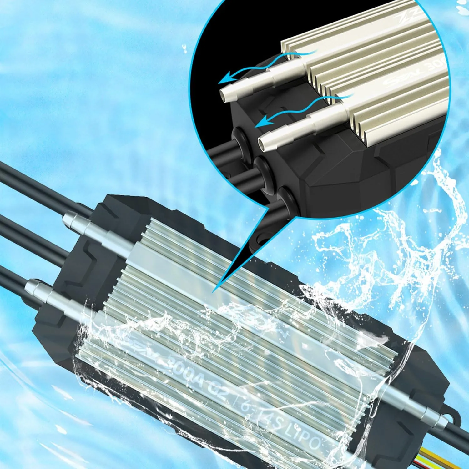BEC and XT90 6.0mm Banana Head Connector for Model and RC Boats 130A High Voltage ESC 6-14S Waterproof Brushless ESC with 6V$ 7.4V$ hardy awkward sodium reflect 8.4V Adjustable/10A 