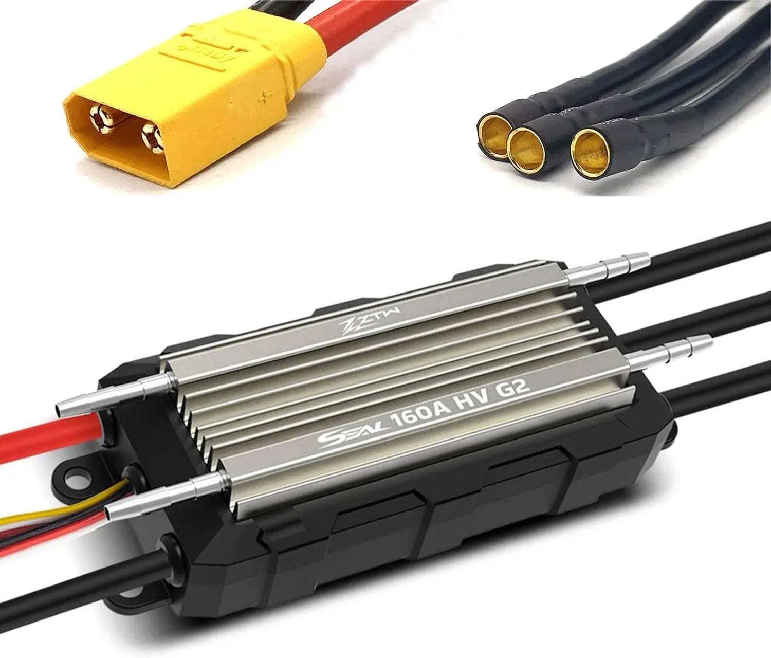 BEC and XT90 6.0mm Banana Head Connector for Model and RC Boats 130A High Voltage ESC 6-14S Waterproof Brushless ESC with 6V$ 7.4V$ hardy awkward sodium reflect 8.4V Adjustable/10A 