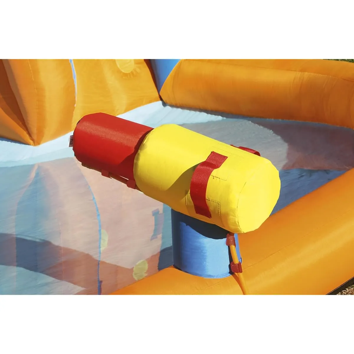 BESTWAY Large Pool for Home Use with Slide BESTWAY H2OGO! 12' x 10'6" x 8'10"/3.65m x 3.20m x 2.70m Turbo Splash Water Zone_Mega Water Park