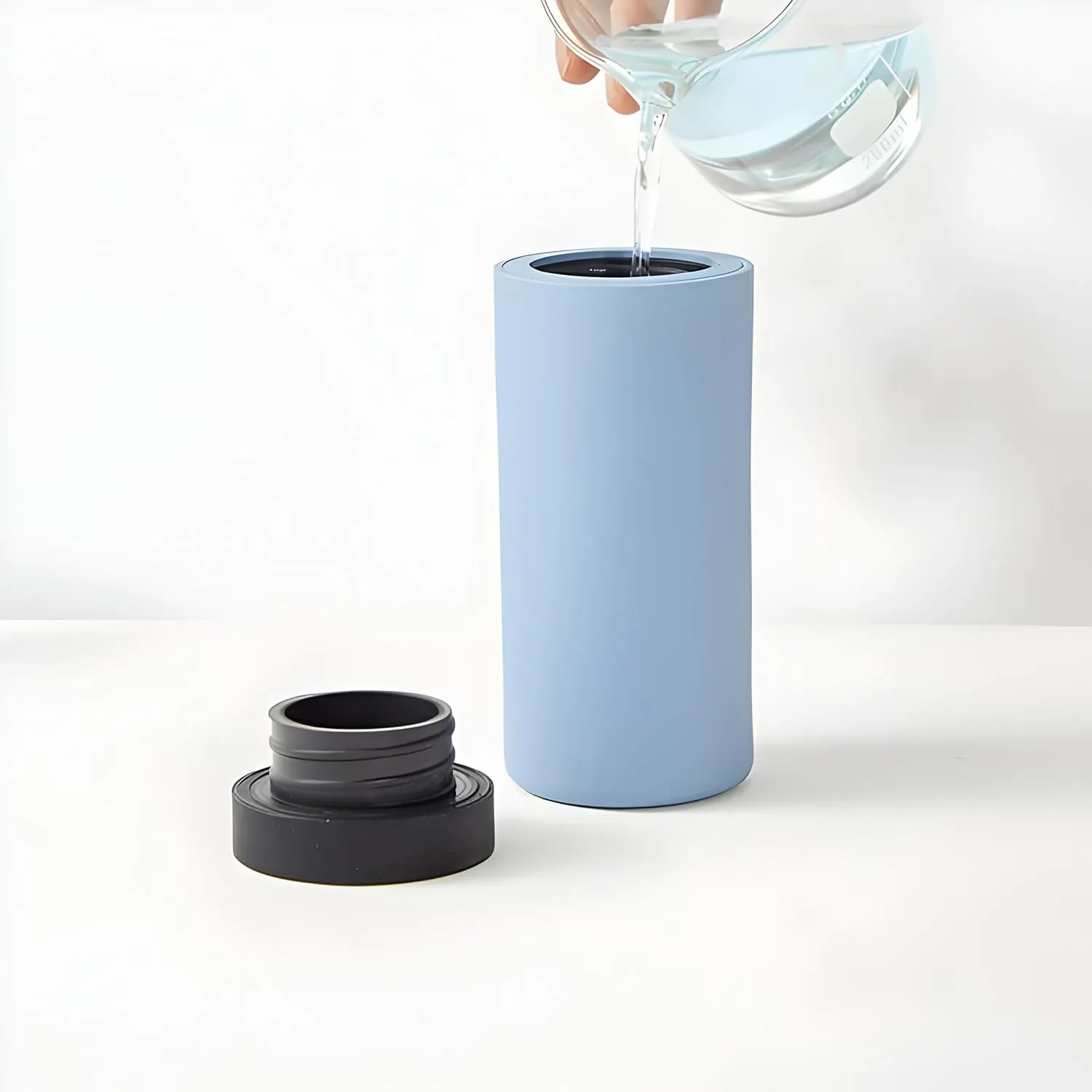 Body Wash, and Cosmetics Anytime, Anywhere (Blue) monoid secret reference prelude disastrous mild Portable 240ml Silicone Lotion Bottle - Convenient for Shampoo, 