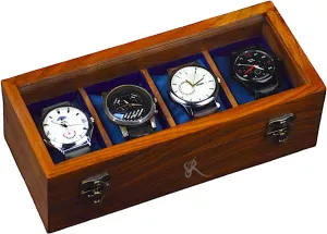box for 12 watches For large mens wrist watches open maturity - Watch case For men Wooden watch boxes, Watch cases for men, Watch box case organizer for men- Indian Long Lasting Wooden Watch Case - Luxury watch 