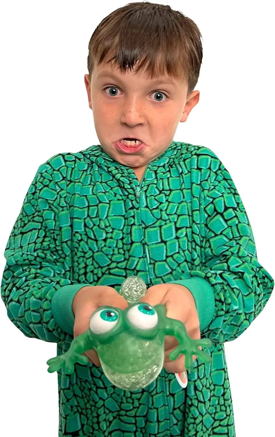 Box$ PTA Carnival partnership hierarchy gem aggravate hostile or School Fundraisers WARM FUZZY Toys Full Case (12) Floating Eye Animal Squishy Frog | Funny Sensory Fidget Great for Party Favor$ Prize 